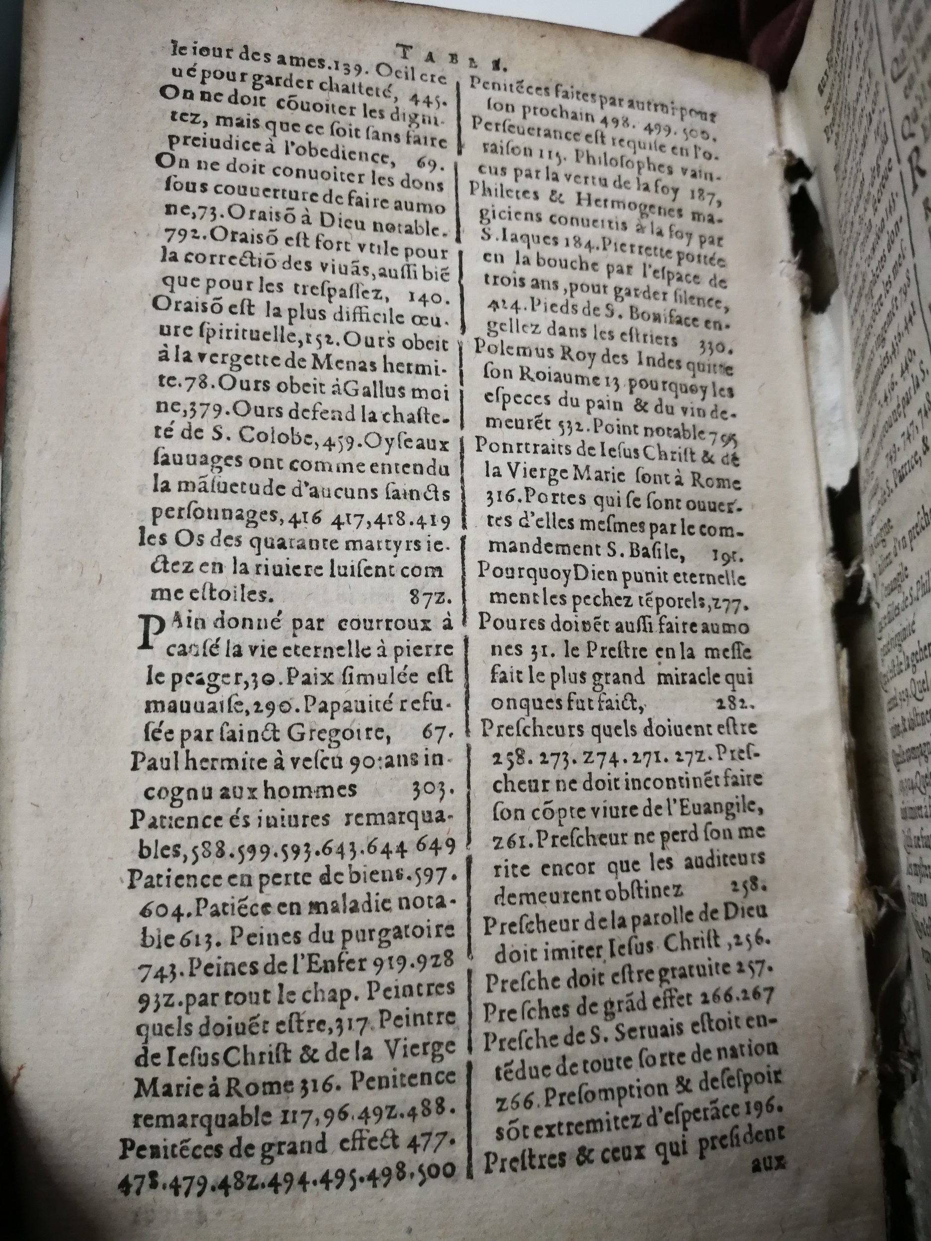 1604 - Balthazar Bellère - Trésor sacré des hommes illustres - BU Lille