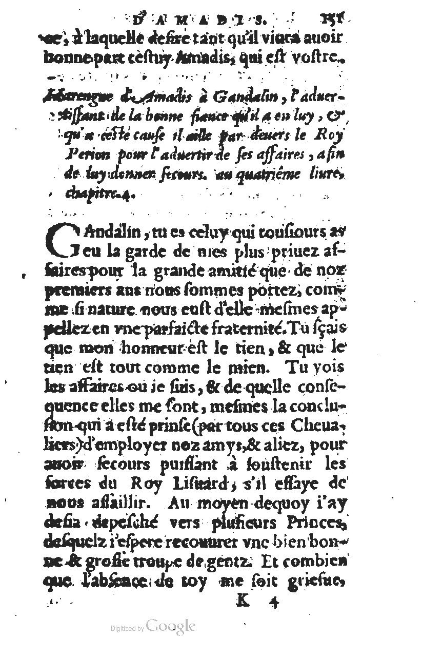 1567 - Jean Pygot - Trésor des Amadis - BM Lyon 1567 - Jean Pygot - Trésor des Amadis - BM Lyon