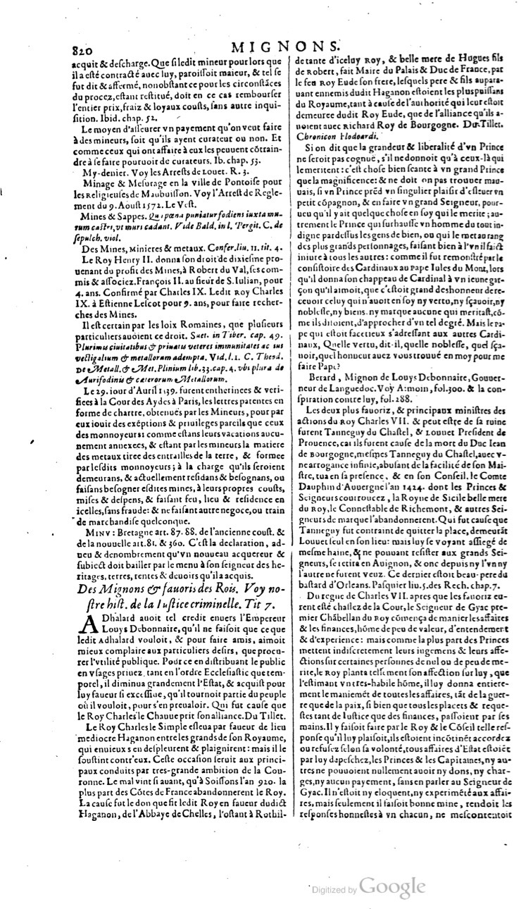1629 - Veuve Nicolas Buon - Trésor du droit français (29620 T. 2) - BM Lyon
