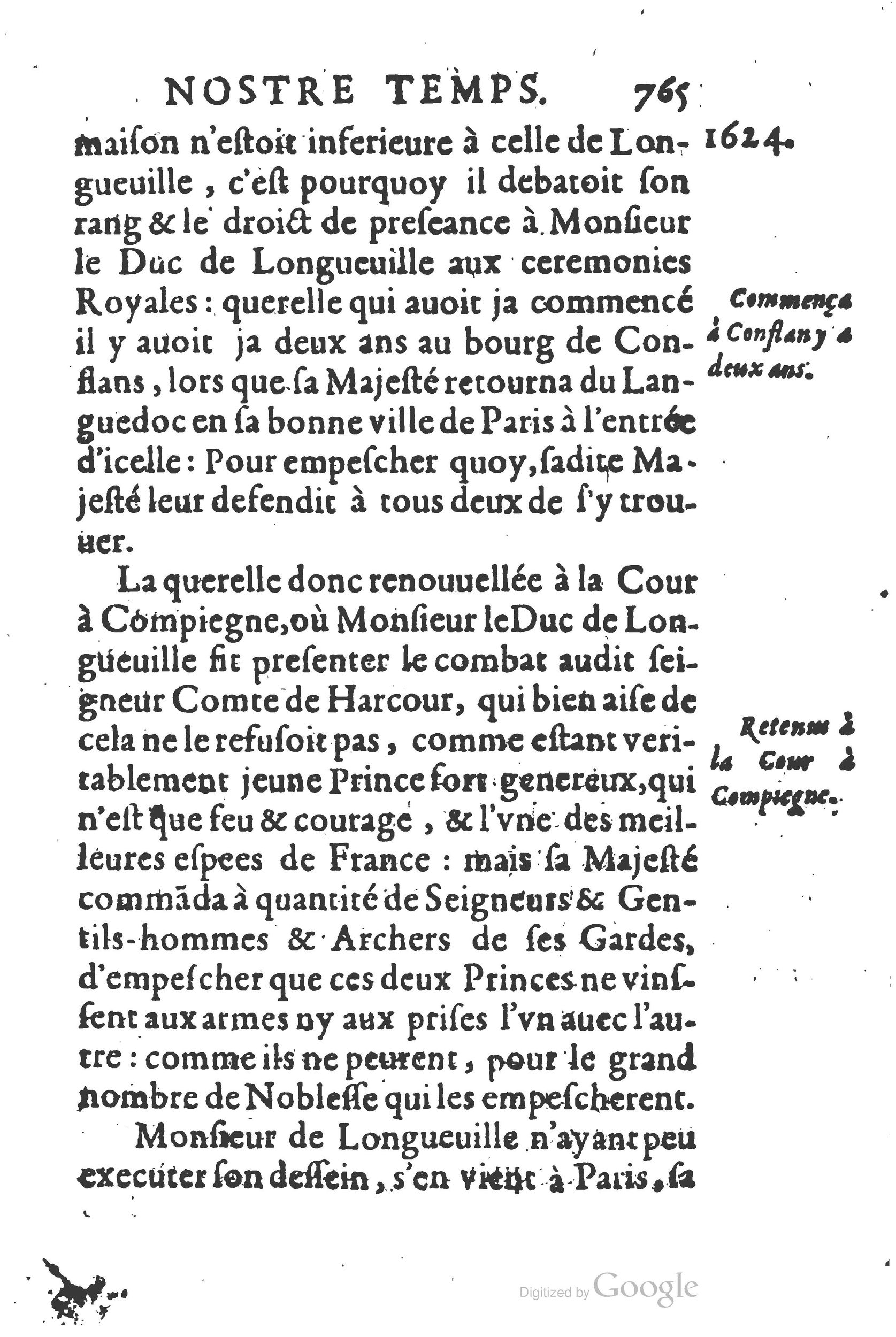 1626 - Joseph Bouillerot - Trésor de l’histoire générale de notre temps - BSB Munich