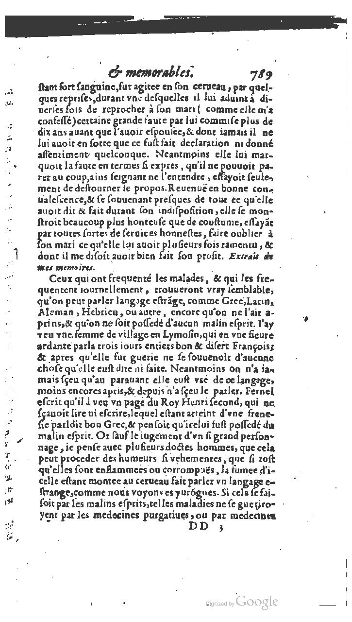 1610 - Paul Marceau - Trésor d’histoires admirables et mémorables - BSB Munich 1610 - Paul Marceau - Trésor d’histoires admirables et mémorables - BSB Munich