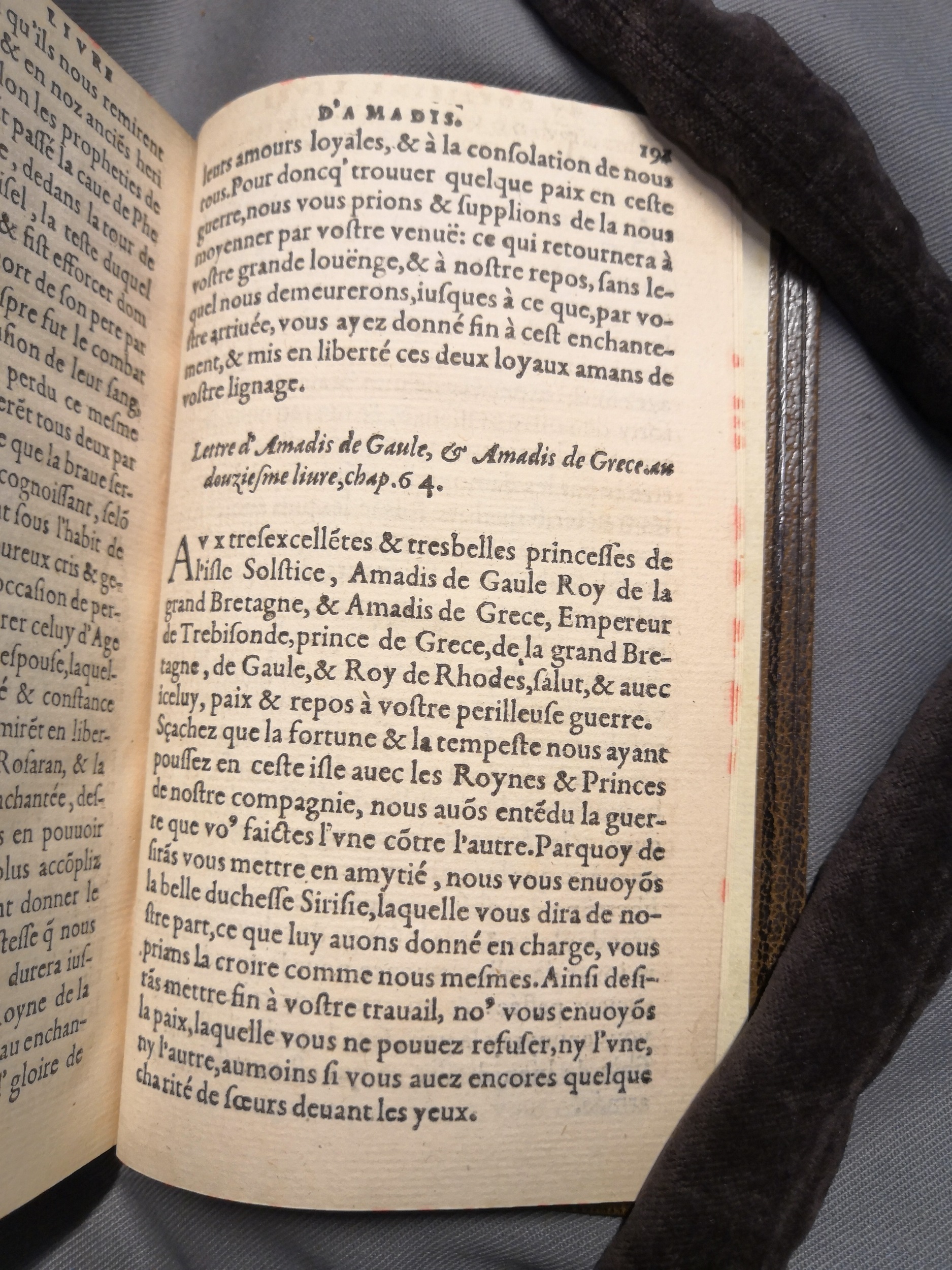1560 - Étienne Groulleau - Trésor des Amadis - Amsterdam