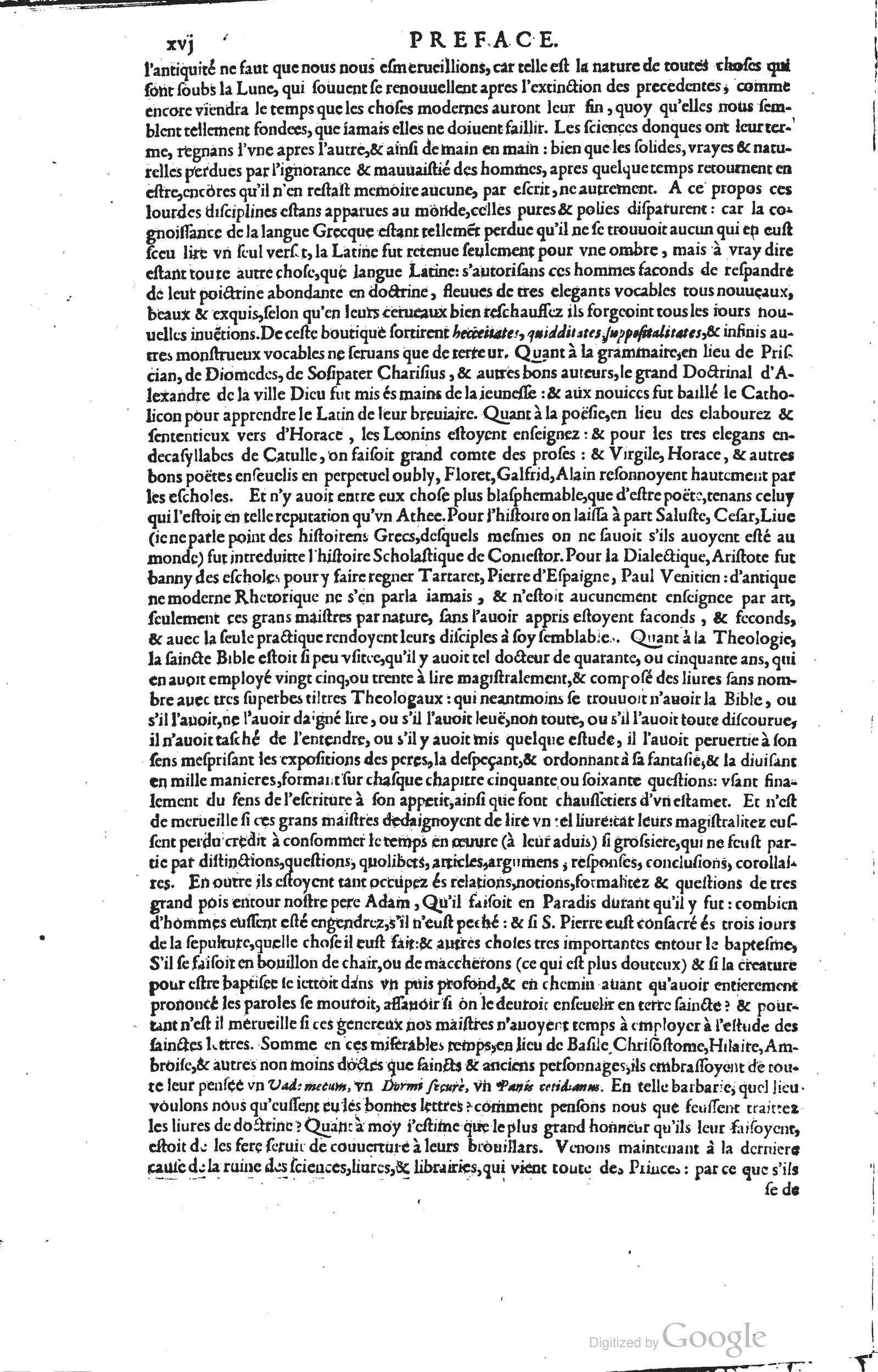 1585 - Barthélemy Honorat - Bibliothèques françaises - BSB Munich