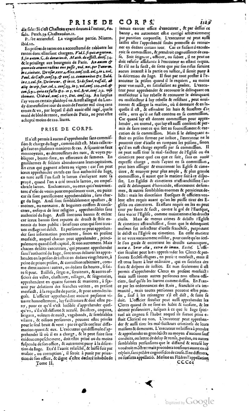 1629 - Veuve Nicolas Buon - Trésor du droit français (29620 T. 2) - BM Lyon