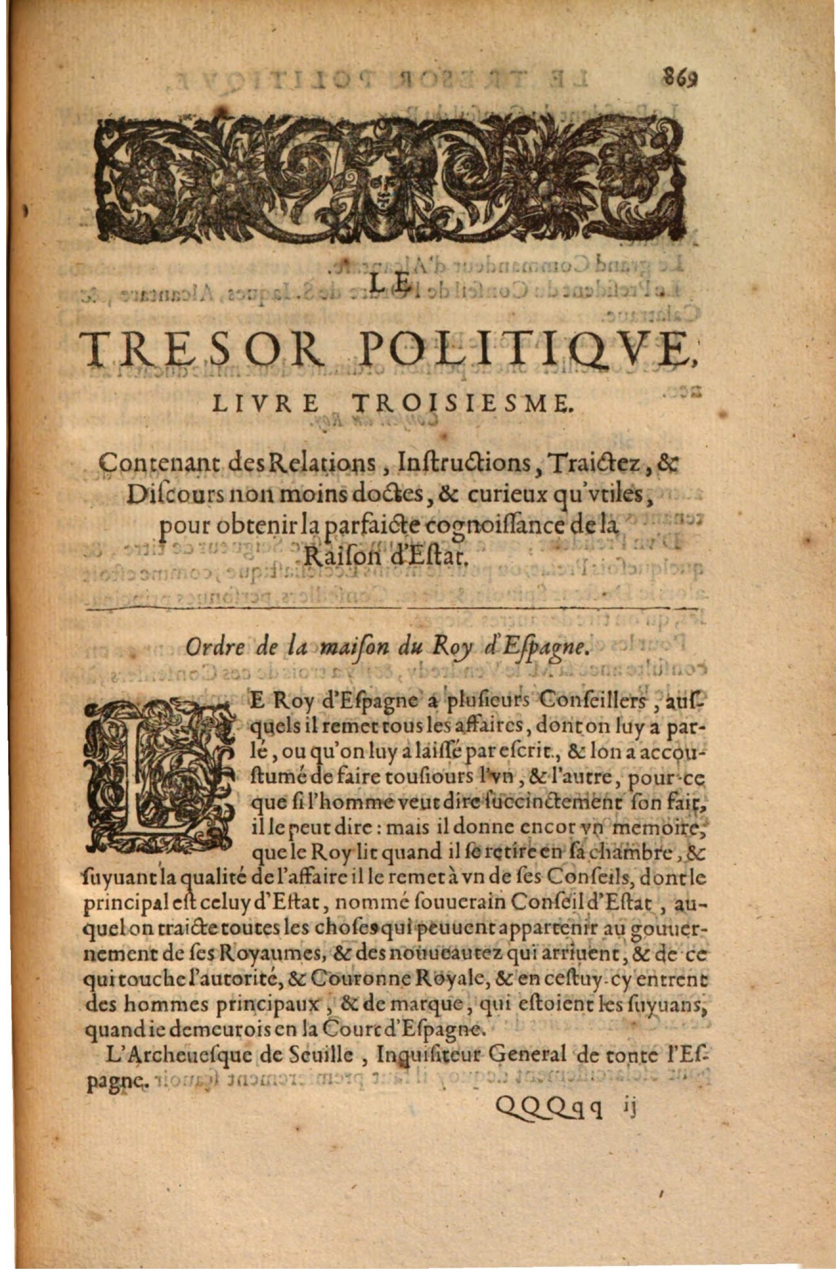1608 - Thierry Rolin - Trésor politique - Augsbourg