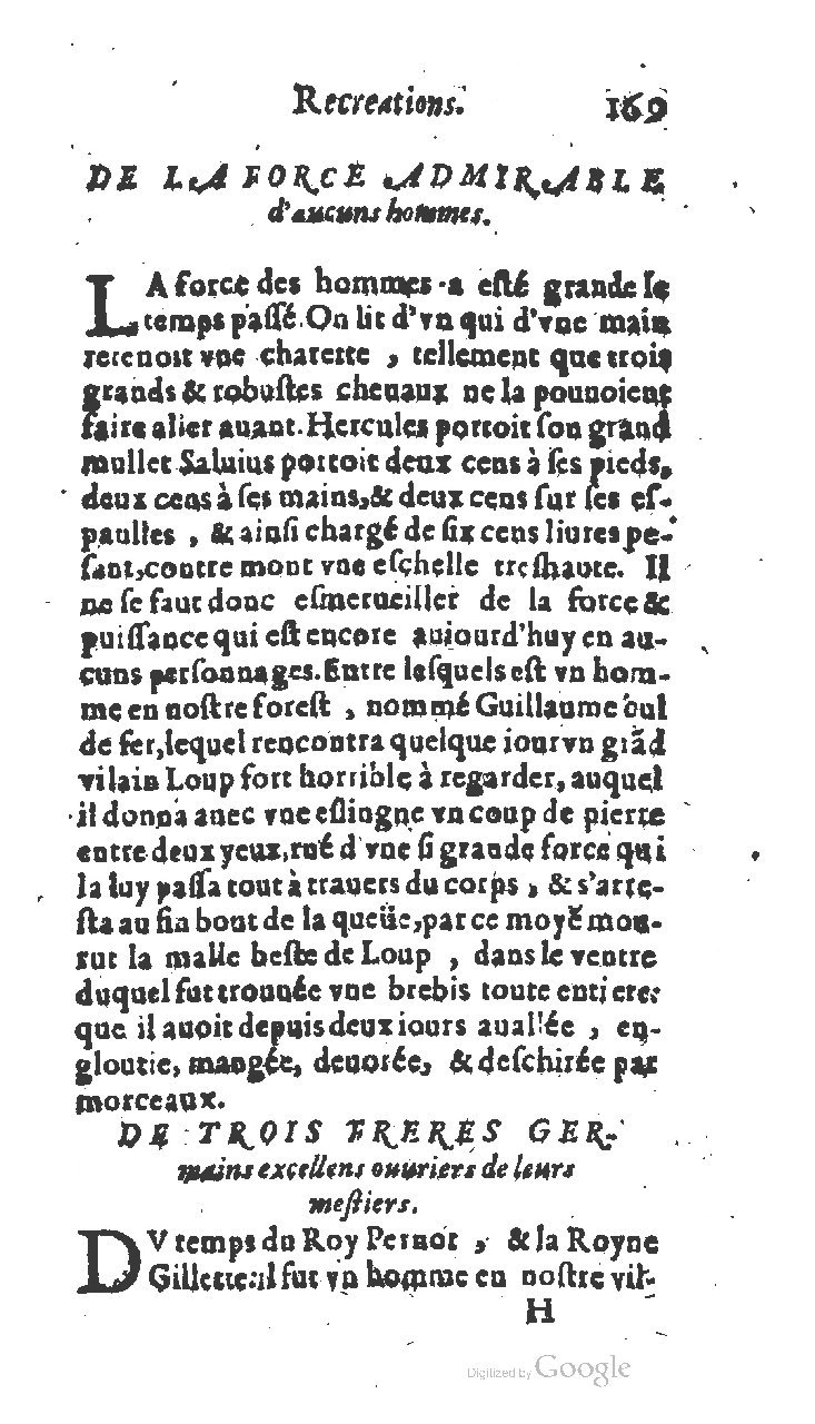 1611 - Jean Osmont - Trésor des récréations - BSB Munich 1611 - Jean Osmont - Trésor des récréations - BSB Munich
