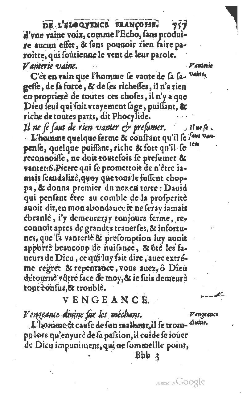 1610 - Louis Coste - Trésor de l’éloquence française (Seconde partie) - BM Lyon
