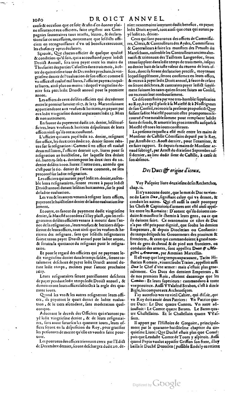 1629 - Veuve Nicolas Buon - Trésor du droit français (21754 T. 1) - BM Lyon
