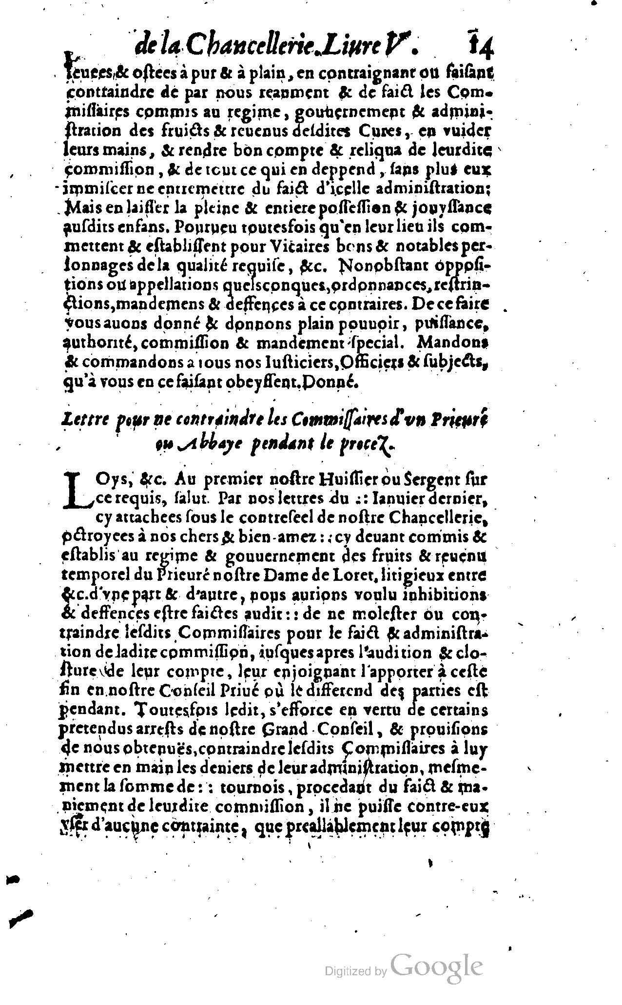 1614 - Jean Richer - Trésor du nouveau style et protocole de la chancellerie de France - BSB Munich