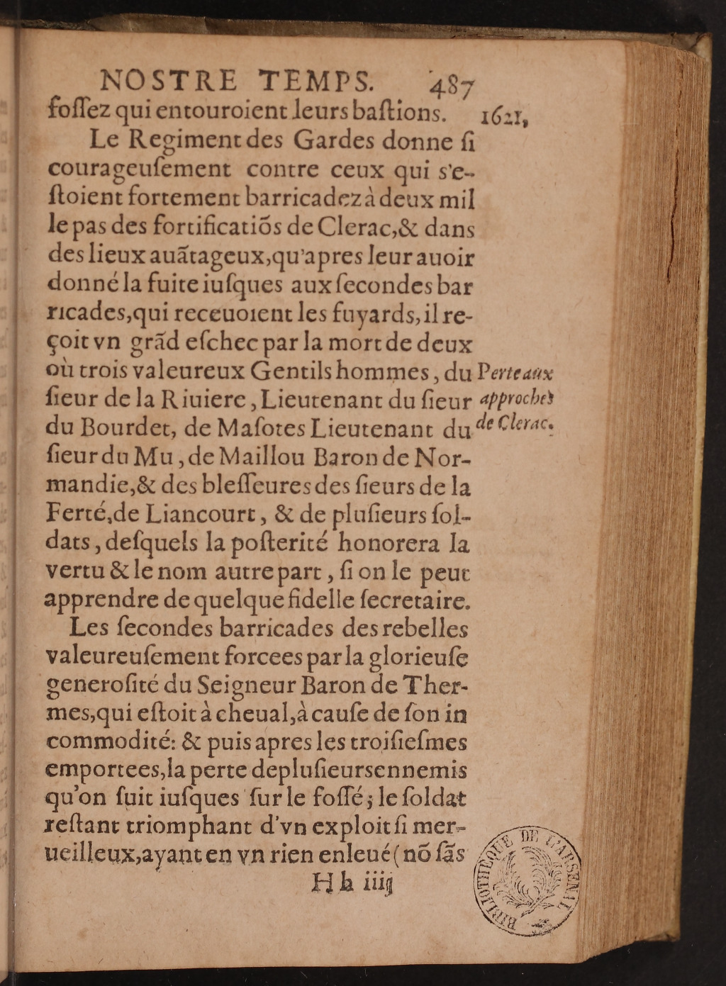 1626 - Joseph Bouillerot - Trésor de l’histoire générale de notre temps - BnF Arsenal