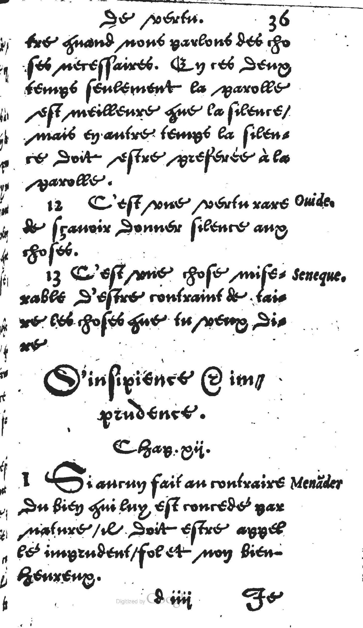 1560 - Jean Bellère - Trésor de vertu - Det Kongelige Bibliotek