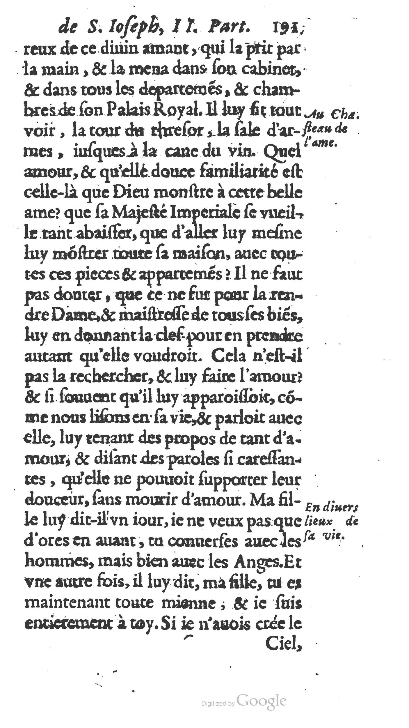 1654 - Antoine Jullieron - Trésor inestimable de Saint-Joseph - BM Lyon