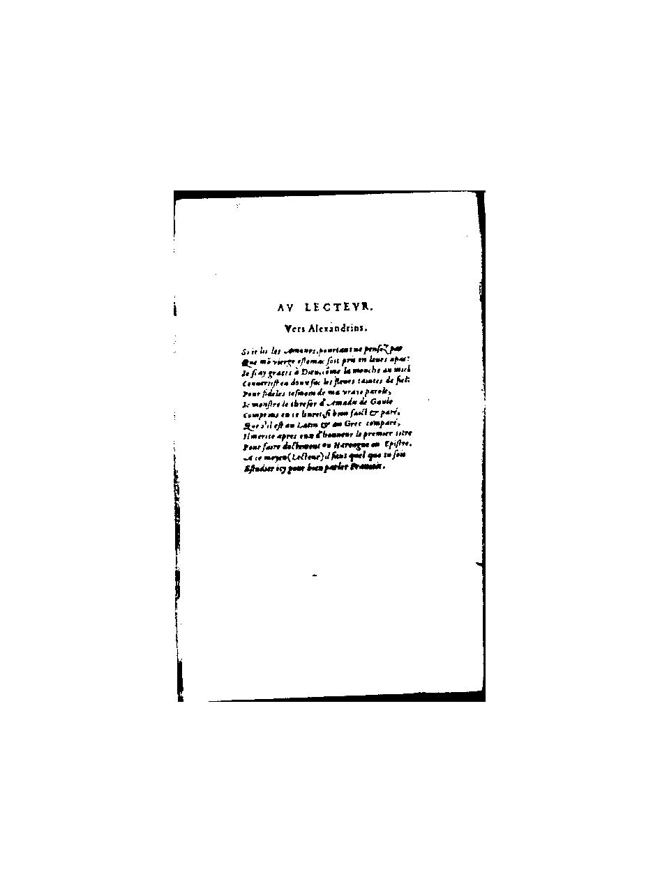 1571 - Jean Huguetan - Trésor des Amadis - BnF