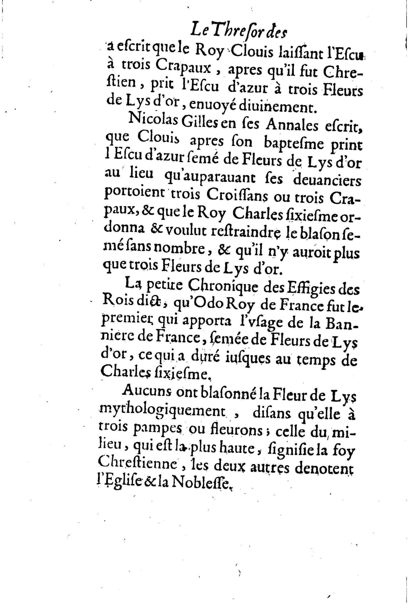 1633 - Jean Corrozet - Trésor des histoires de France - BM Lyon 1633 - Jean Corrozet - Trésor des histoires de France - BM Lyon