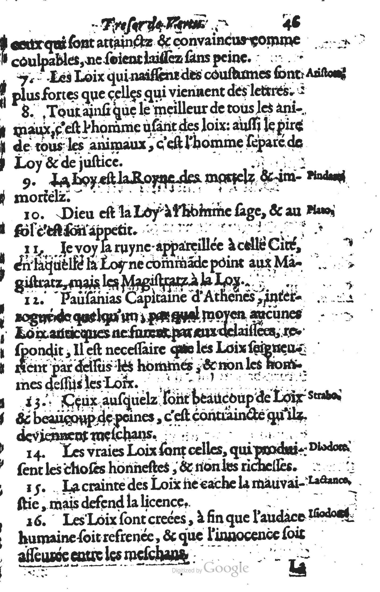 1594 - Cornelis Claesz - Trésor de vertu - BU Leiden 1594 - Cornelis Claesz - Trésor de vertu - BU Leiden
