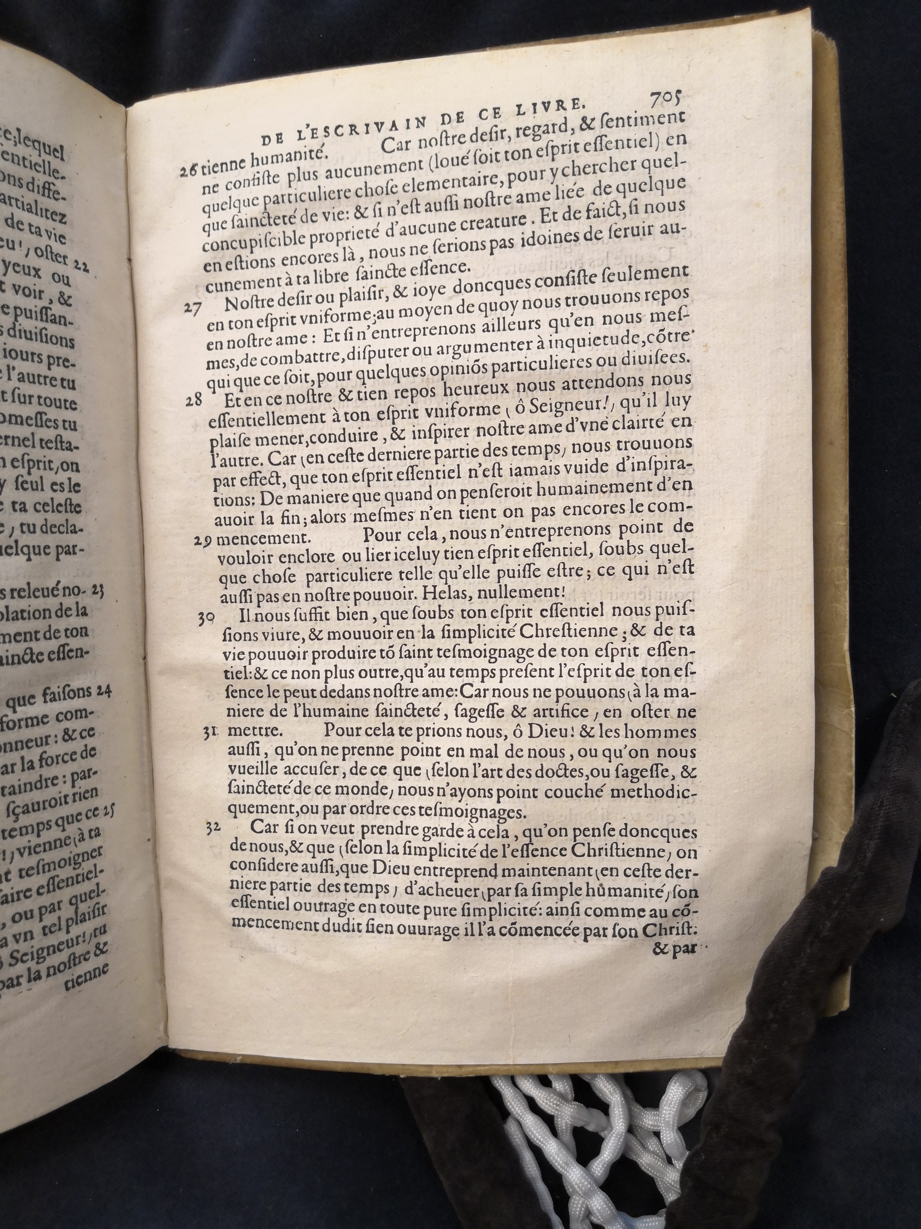 1581c. - Christophe Plantin - Le Livre des témoignages du Trésor caché au champ - Anvers Musée Plantin-Moretus