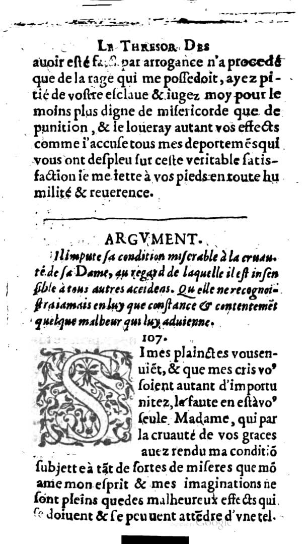 1624 - Nicolas Oudot - Trésor des lettres douces et amoureuses - BNC Florence