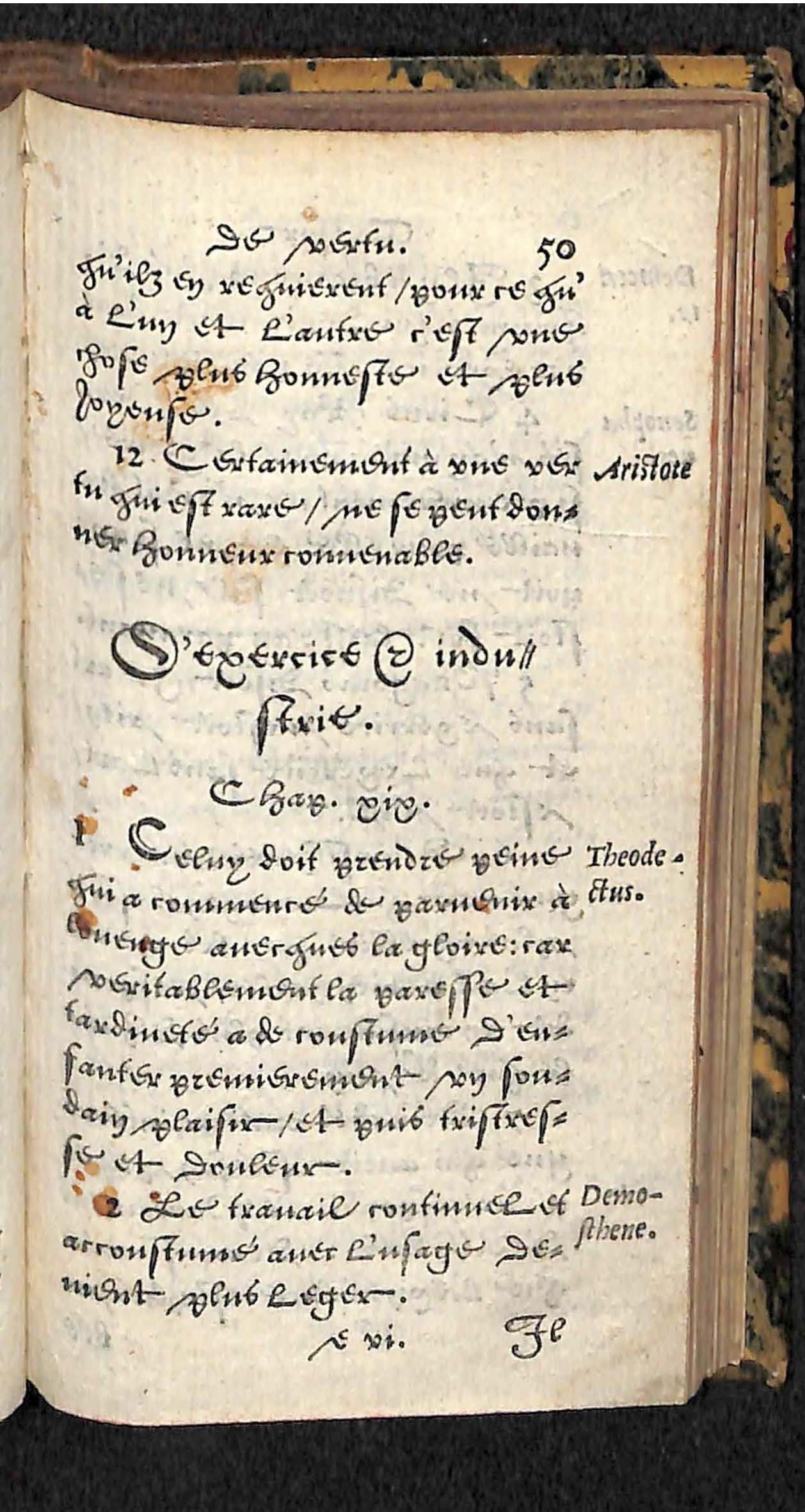 1560 - Hans de Laet - Trésor de vertu - Angers-archives