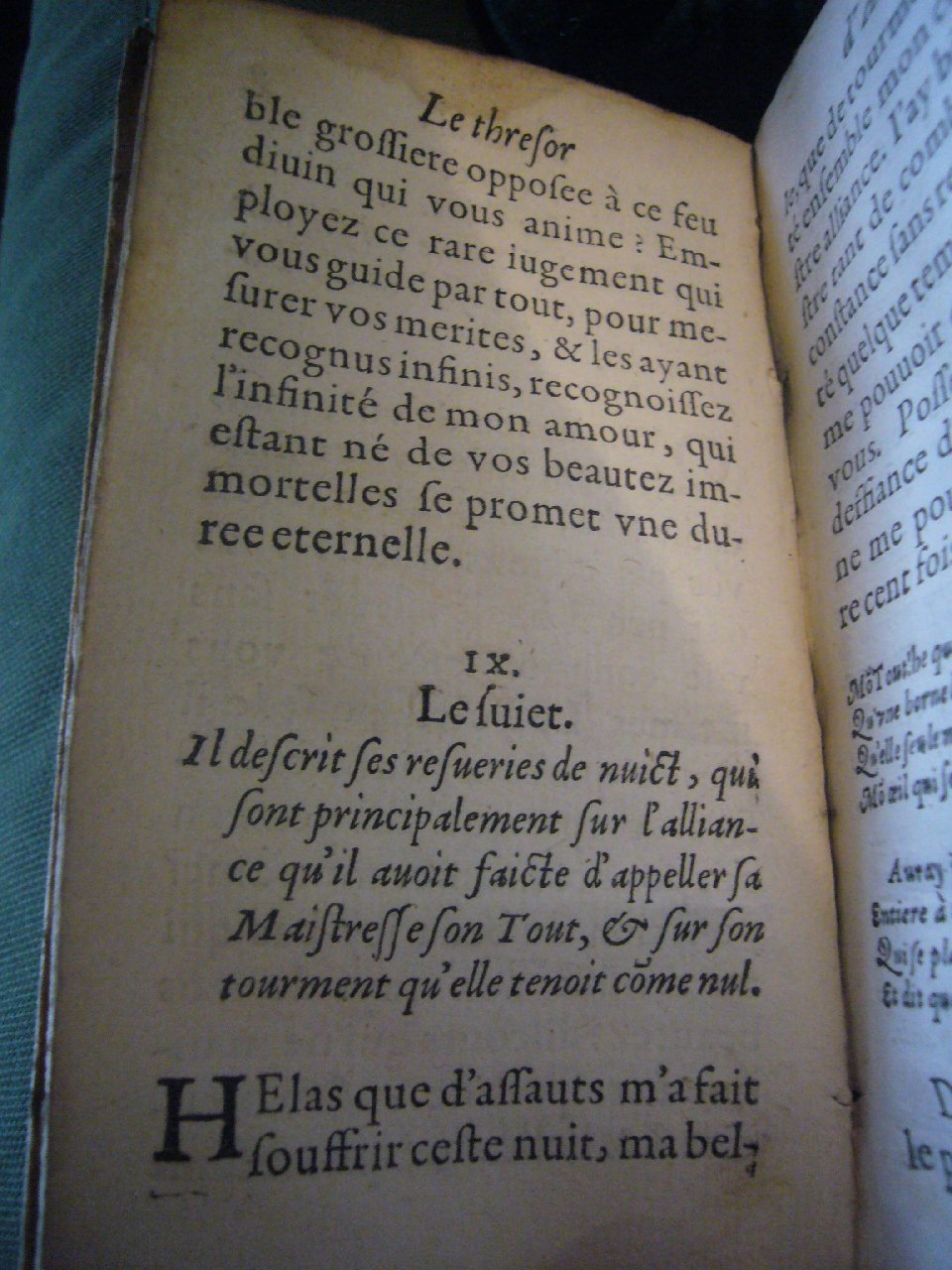 1597 - Matthieu Guillemot - Trésor d’amour - BnF Arsenal
