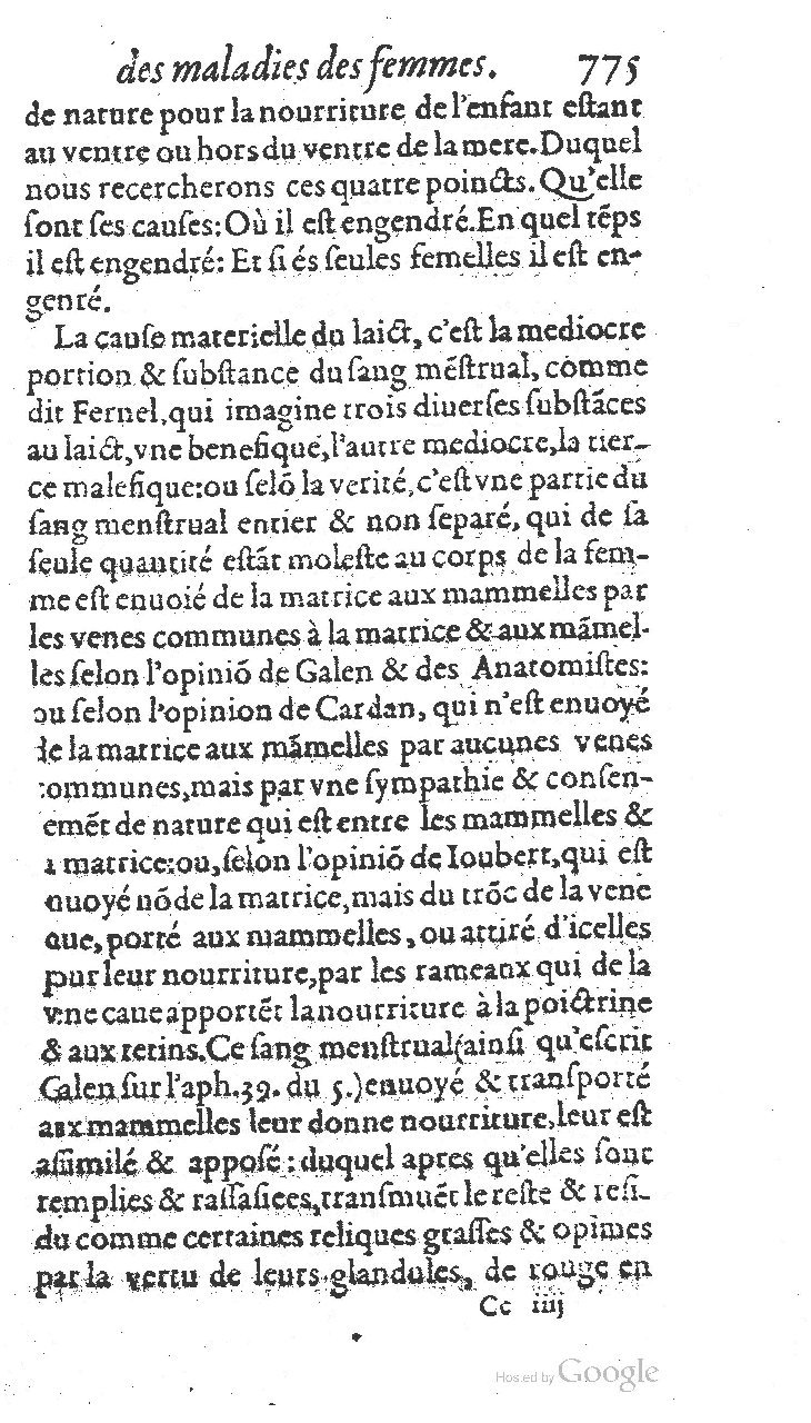 1585 - Jacques du Puis - Trésor des remèdes secrets pour les maladies des femmes - BnF