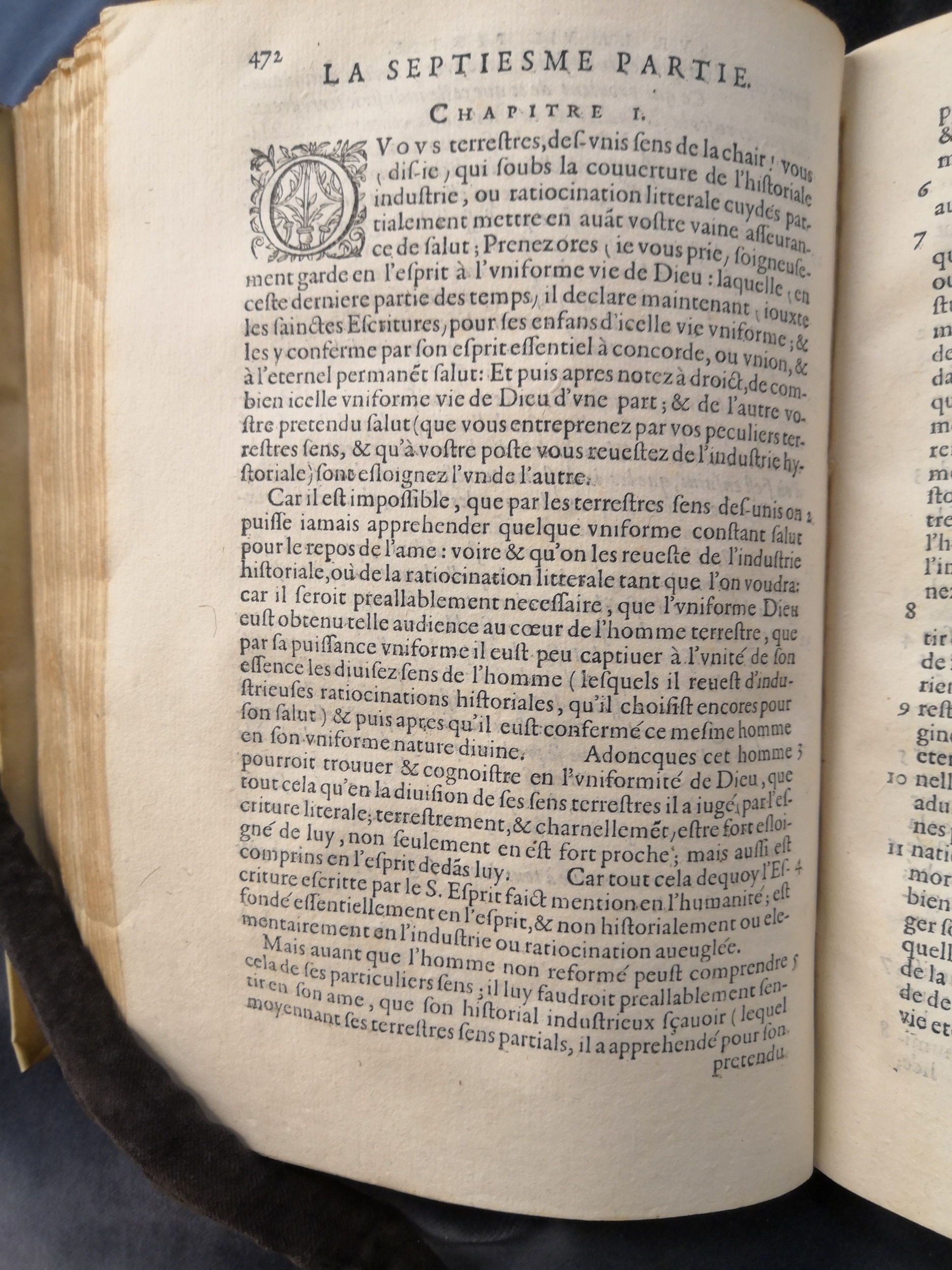1581c. - Christophe Plantin - Le Livre des témoignages du Trésor caché au champ - Anvers Musée Plantin-Moretus