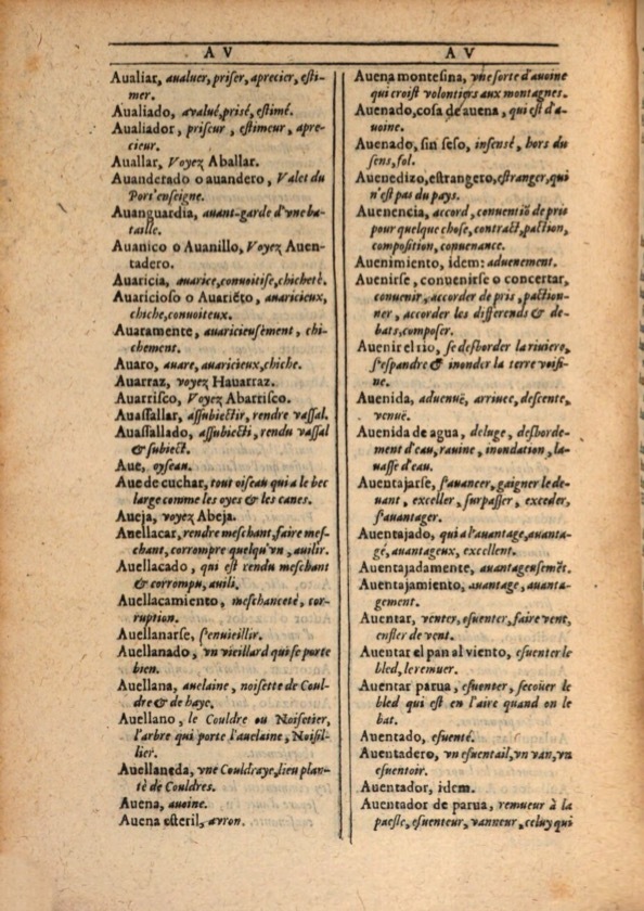 1607 - Marc Orry - Trésor des deux langues espagnole et française (Première et Seconde parties) - ÖNB Wien