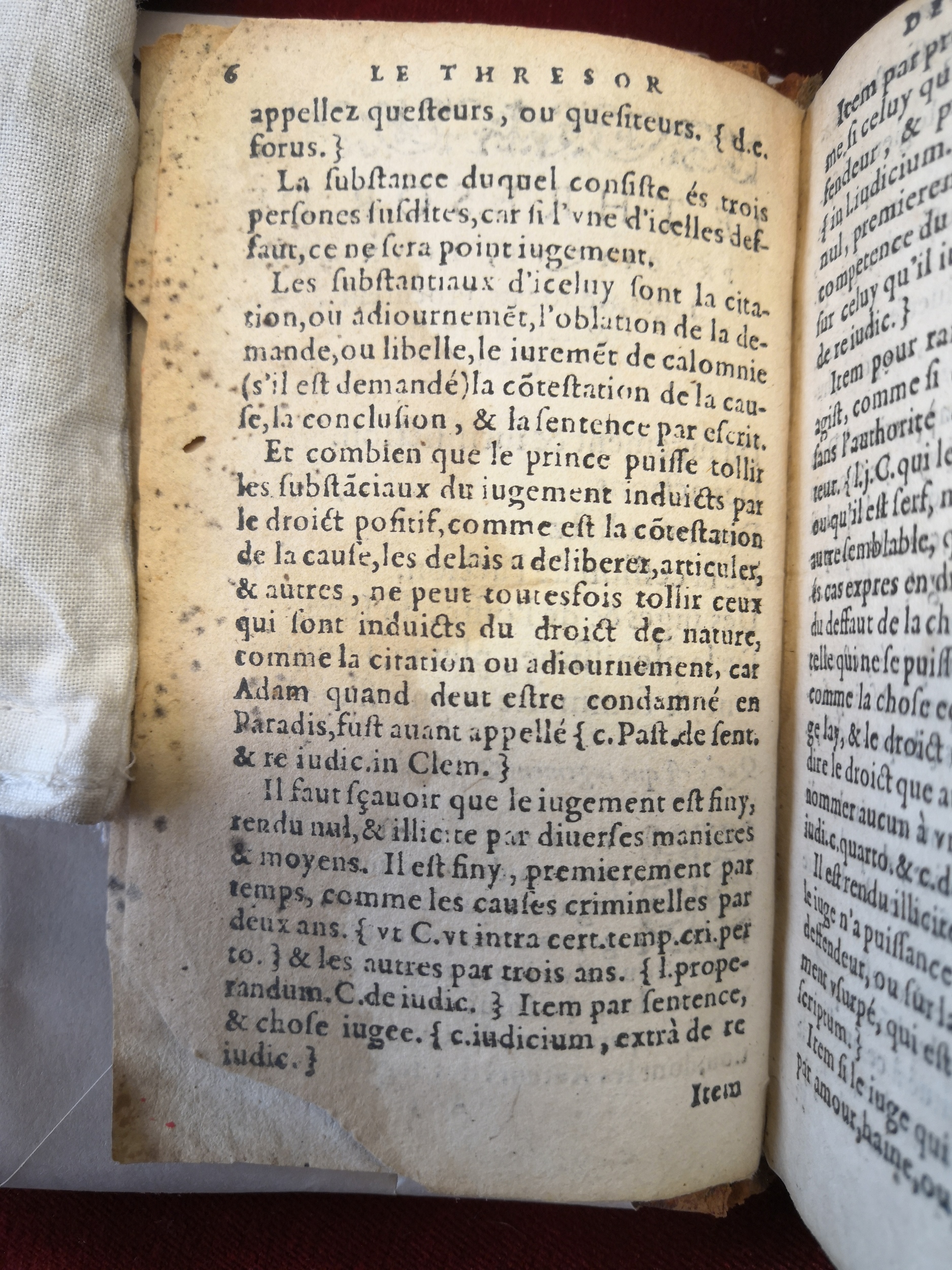 1575 - Jean d’Ogerolles et Benoît Rigaud - Trésor de pratique pour les juges - BM Grenoble 1575 - Jean d’Ogerolles et Benoît Rigaud - Trésor de pratique pour les juges - BM Grenoble