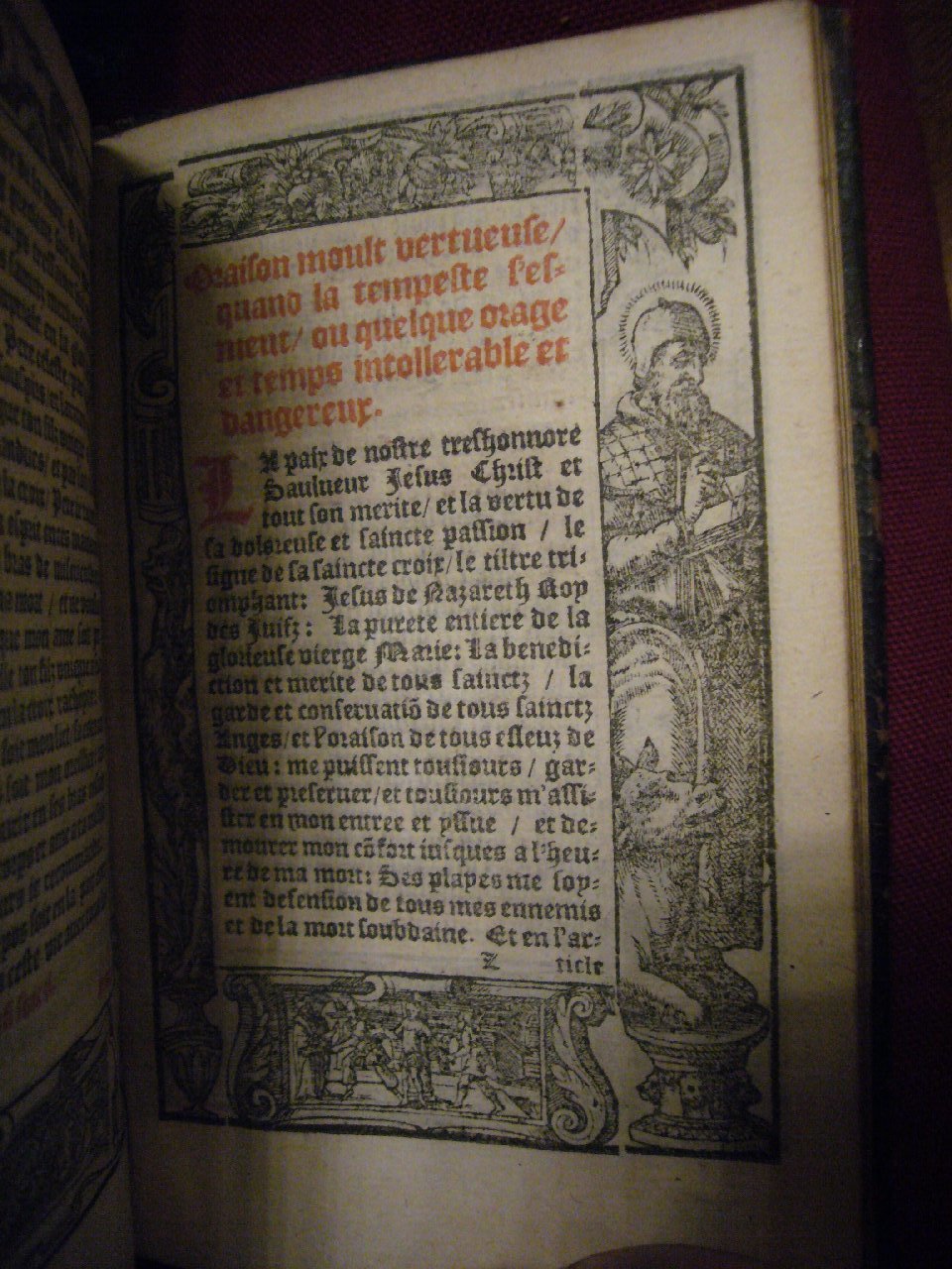 1574 - Jean Bogart - Trésor de dévotion contenant plusieurs oraisons dévotes et exercices spirituels - BnF