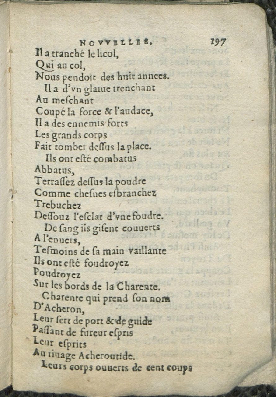 1575 - Pierre Brenouzet - Trésor de tous les recueils de chansons, tant amoureuses, rustiques, que musicales - Det KLG Copenhague