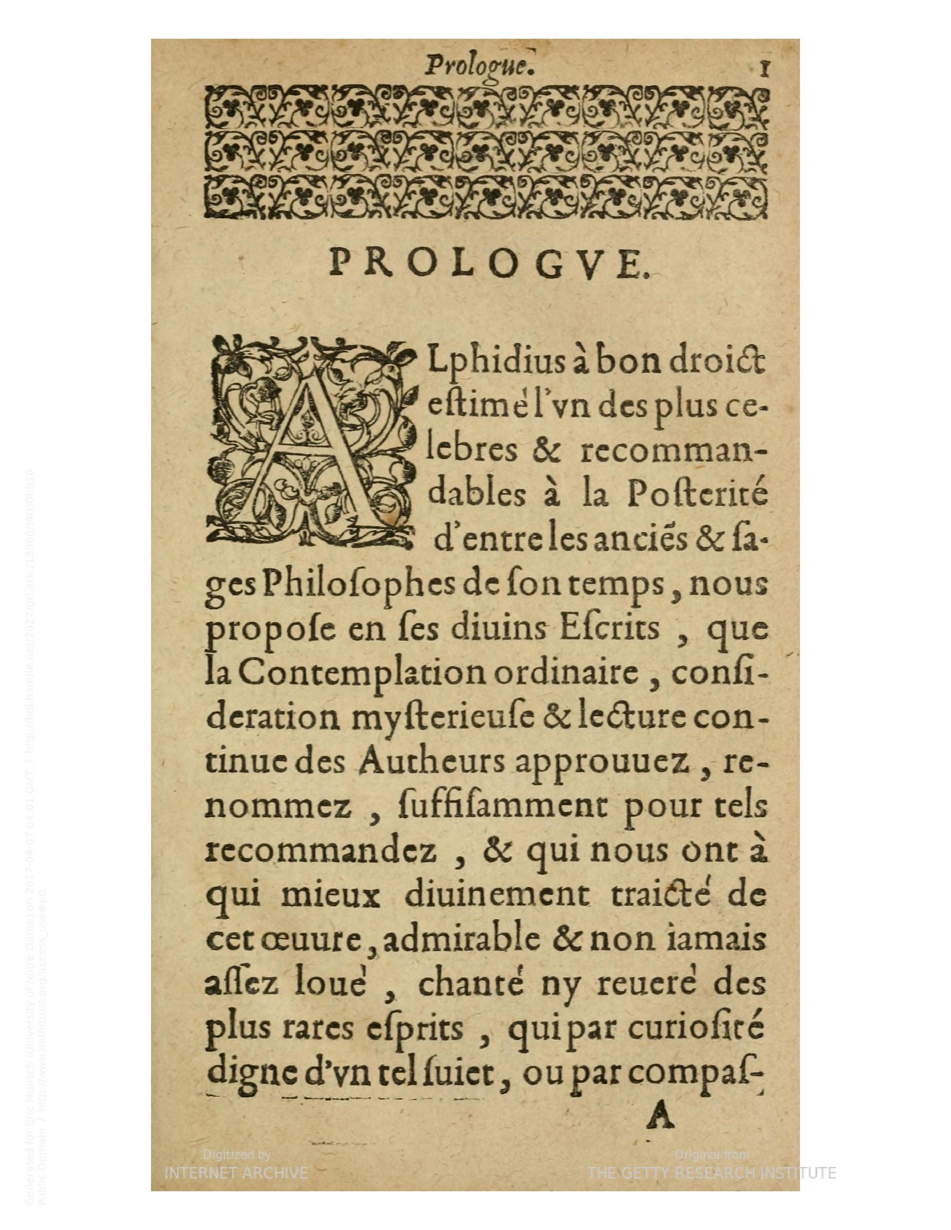 1612 - Charles Sevestre - Toison d’or ou la fleur des trésors - Getty Research Institute