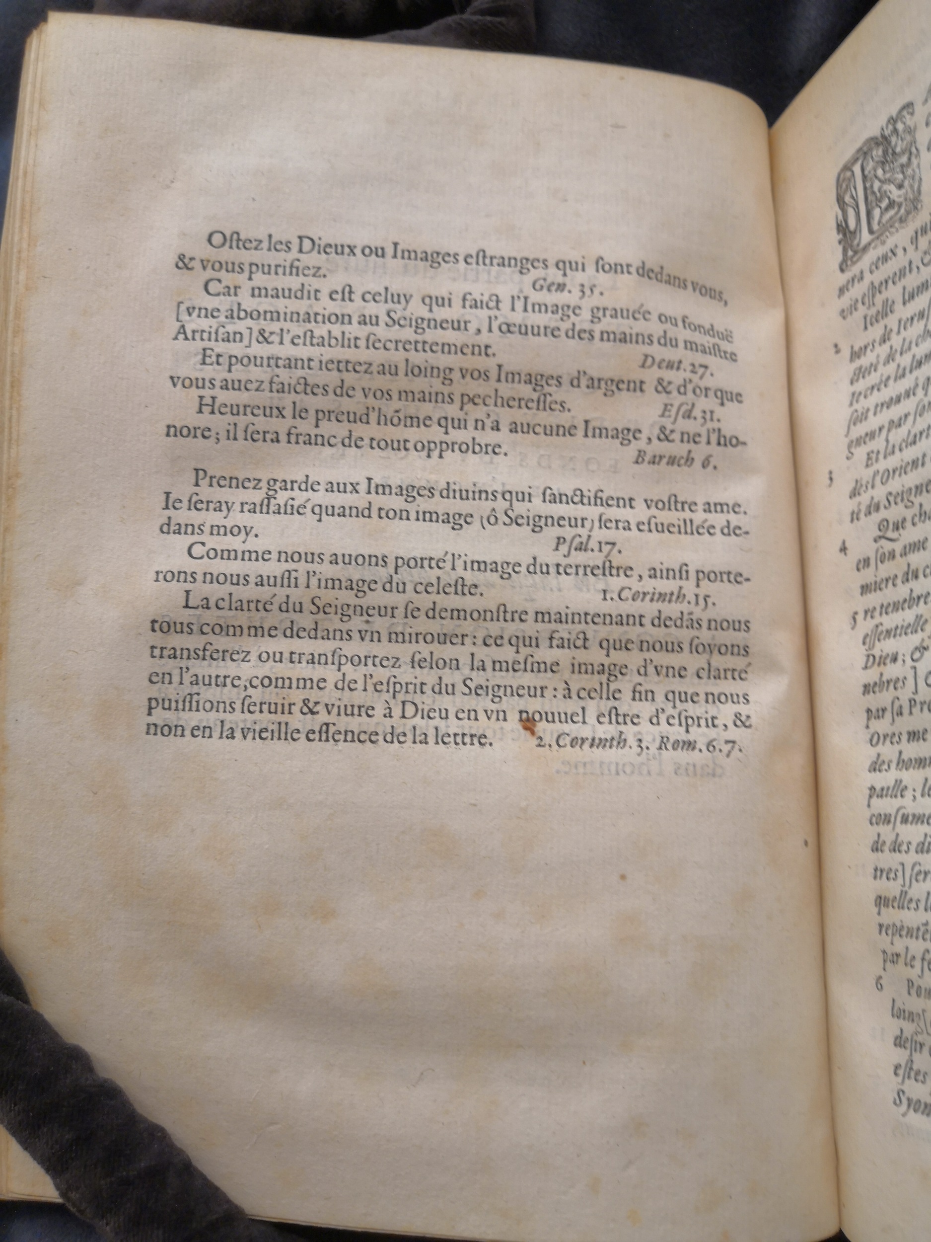 1581c. - Christophe Plantin - Le Livre des témoignages du Trésor caché au champ (Livres 2, 4, 6 et 7) - Anvers Musée Plantin Moretus