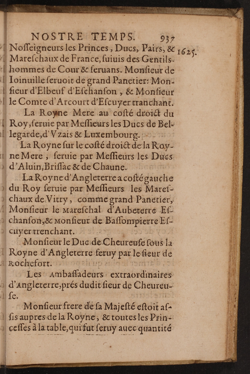 1626 - Joseph Bouillerot - Trésor de l’histoire générale de notre temps - BnF Arsenal