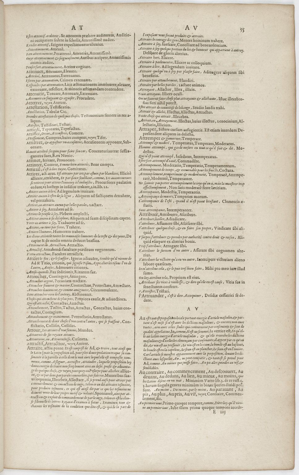 1606 - David Douceur - Trésor de la langue française - BnF 1606 - David Douceur - Trésor de la langue française - BnF