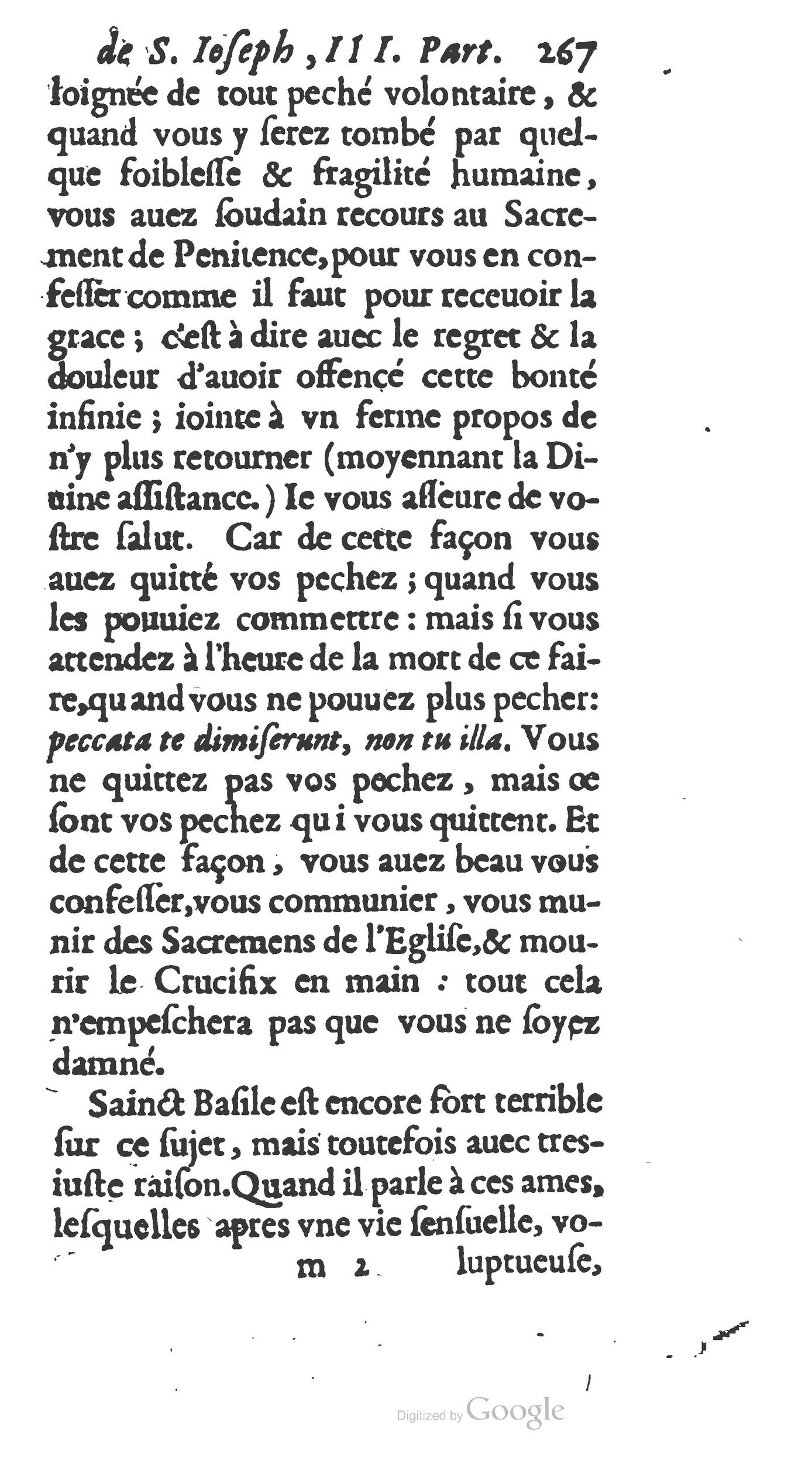 1654 - Antoine Jullieron - Trésor inestimable de Saint-Joseph - BM Lyon
