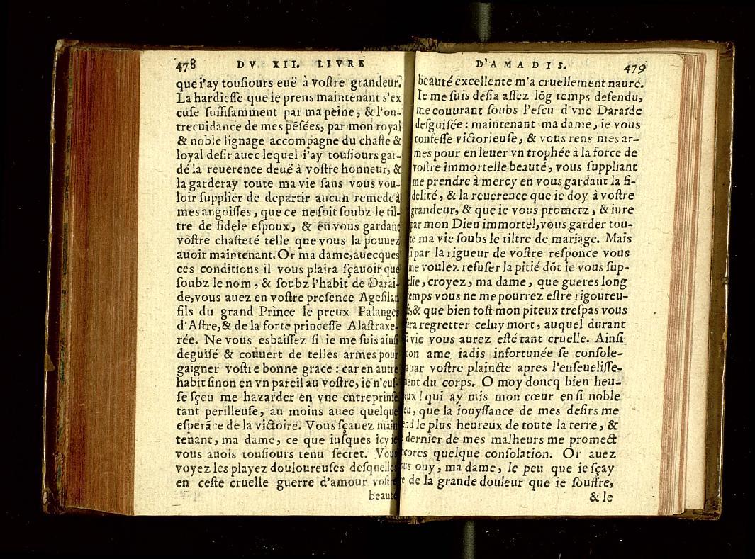 1571 - François Durelle et Benoît Rigaud - Trésor des Amadis - RAE Madrid 1571 - François Durelle et Benoît Rigaud - Trésor des Amadis - RAE Madrid