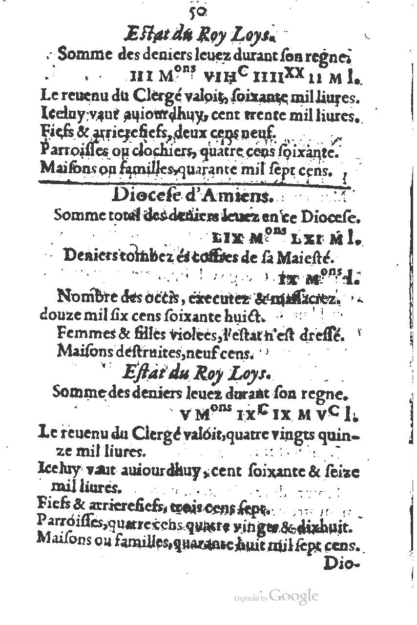 1581 - s.n. - Secret des trésors de France (Livre II) - BSB Munich