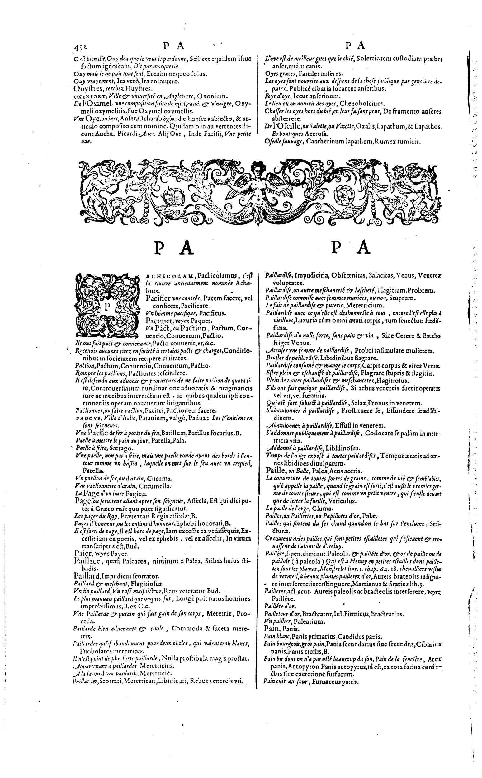 1606 - David Douceur - Trésor de la langue française - BM Lyon 1606 - David Douceur - Trésor de la langue française - BM Lyon