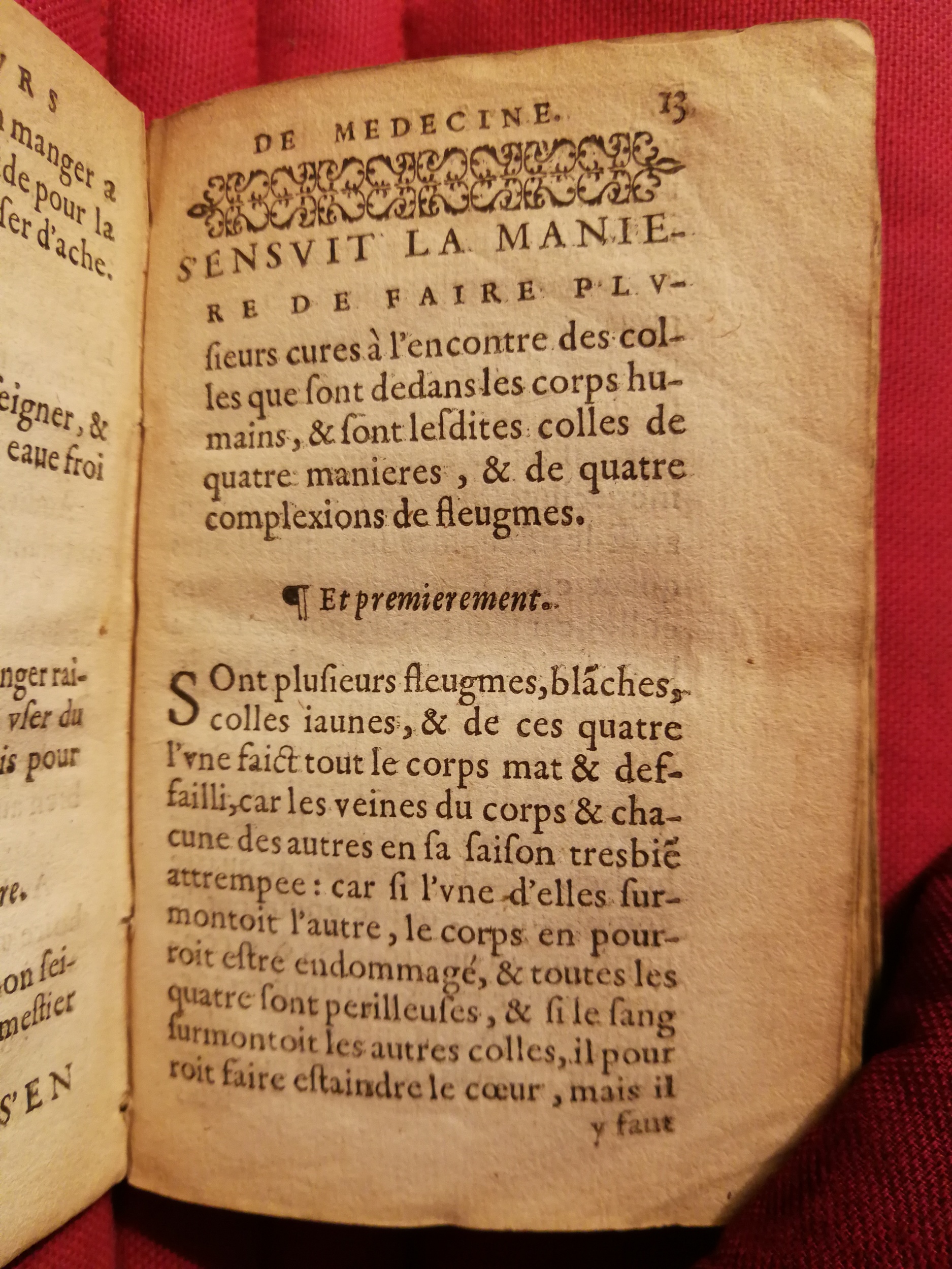 1586 - Benoît Rigaud - Trésor des fleurs et secrets de médecine - Sainte-Geneviève