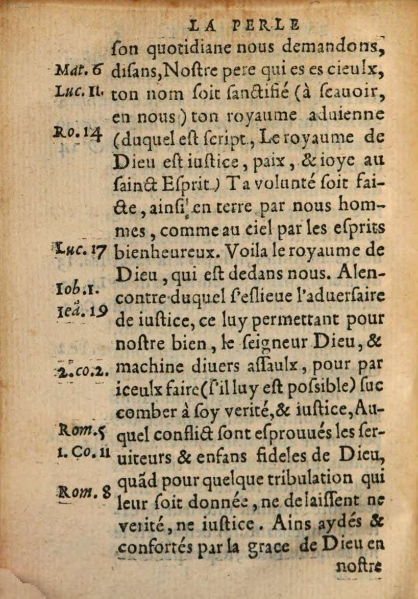 1548 - René Avril et Vivant Gaulterot - Perle précieuse évangélique et Trésor divin - BSB Munich