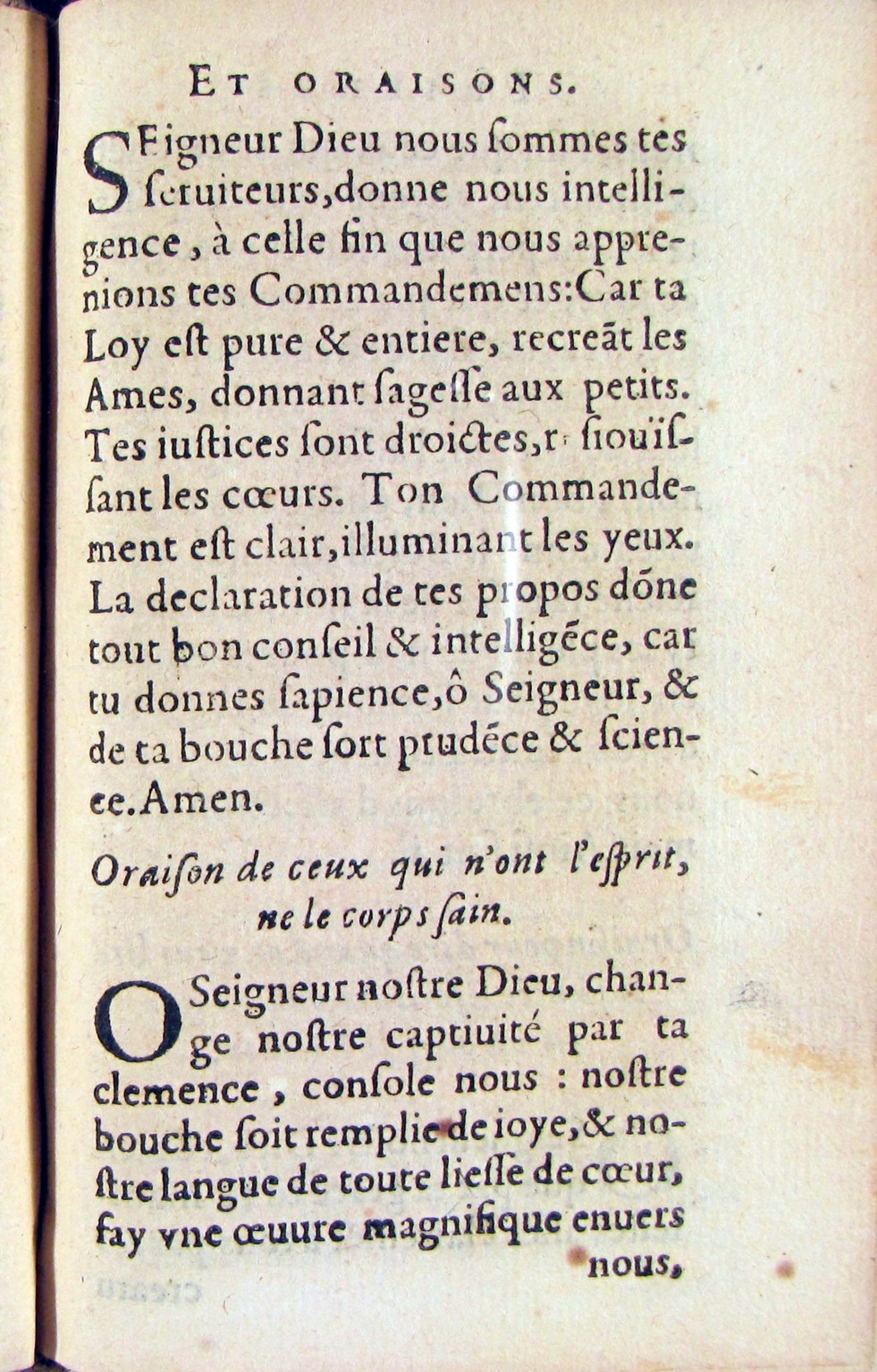 1572 - Antoine Certia - Trésor des prières, oraisons et instructions chrétiennes - Nîmes 1572 - Antoine Certia - Trésor des prières, oraisons et instructions chrétiennes - Nîmes