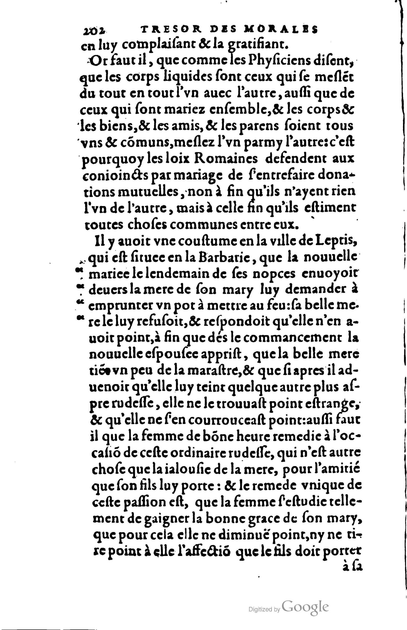 1578 - Jean Poupy - Trésor des morales de Plutarque - BSB Munich