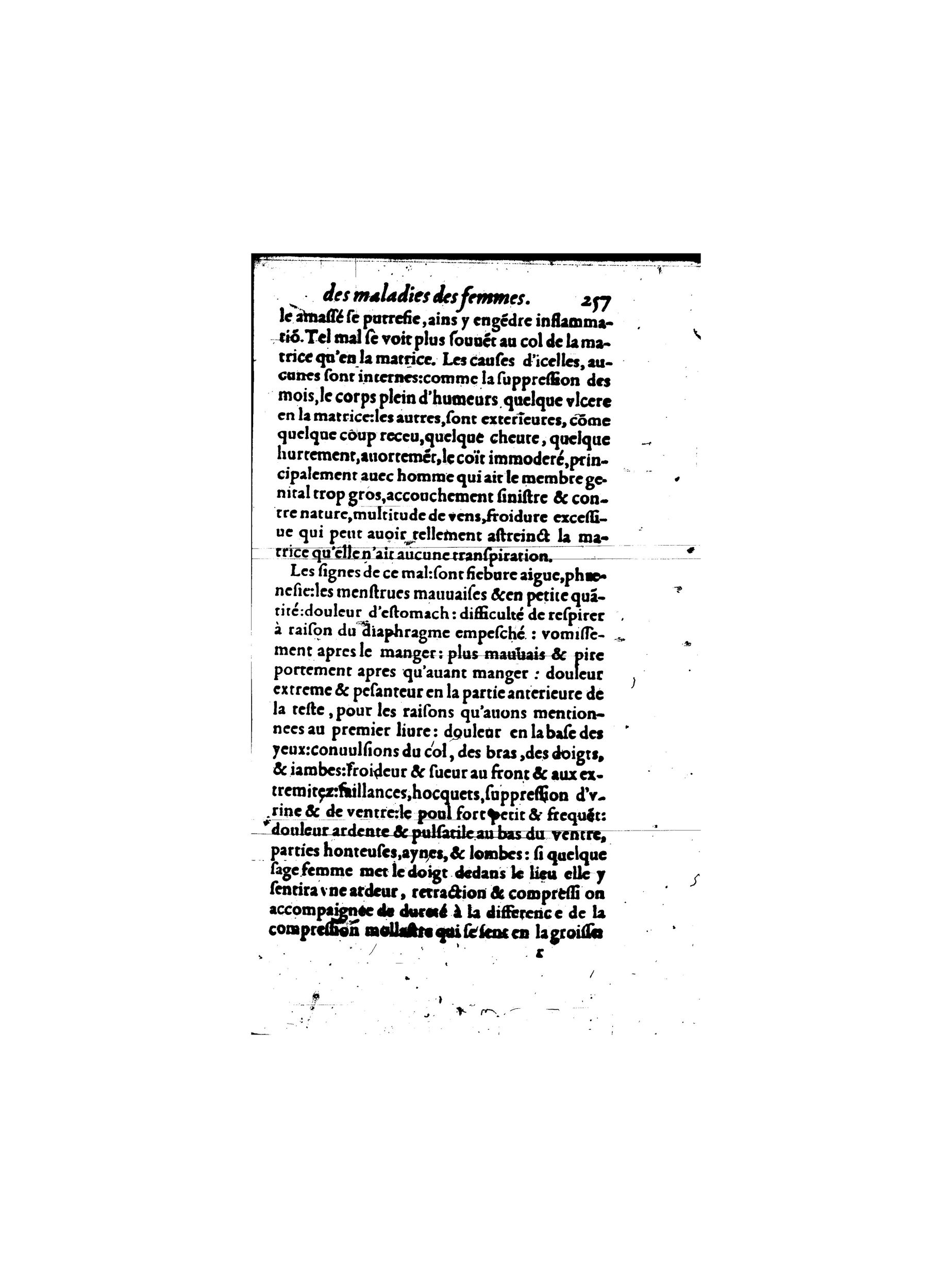 1587 - Jacques du Puis - Trésor des remèdes secrets pour les maladies des femmes - BnF 1587 - Jacques du Puis - Trésor des remèdes secrets pour les maladies des femmes - BnF