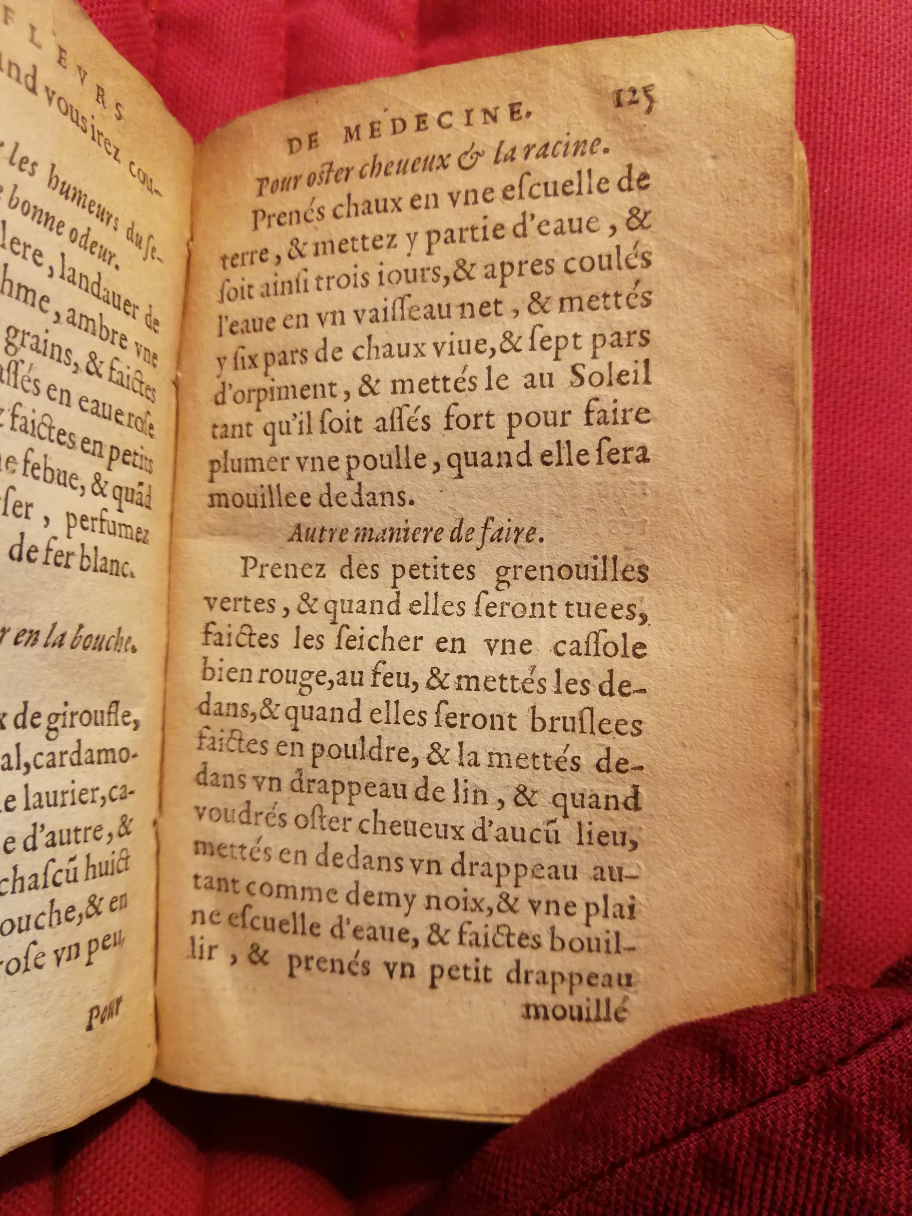 1586 - Benoît Rigaud - Trésor des fleurs et secrets de médecine - Sainte-Geneviève