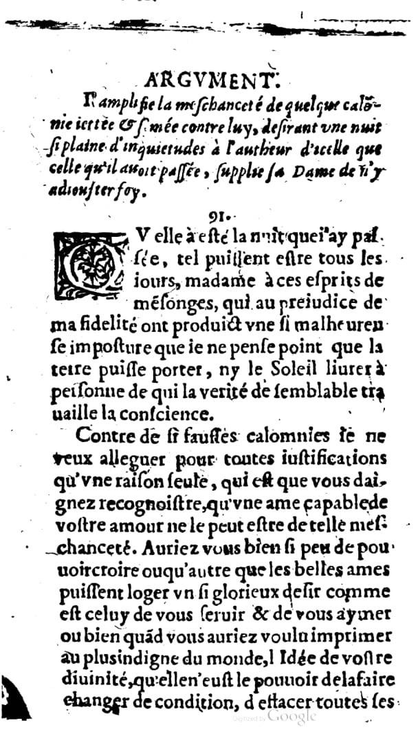 1624 - Nicolas Oudot - Trésor des lettres douces et amoureuses - BNC Florence