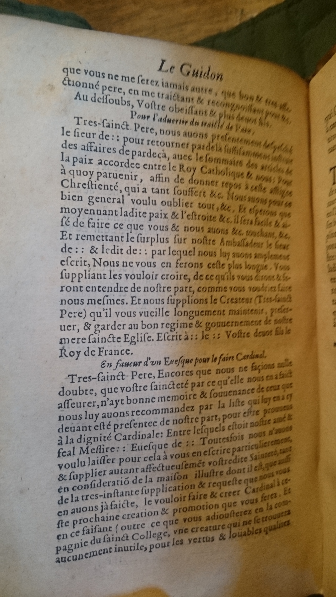 1599 - Abel Langelier - Trésor du nouveau style et protocole de chancellerie - BnF