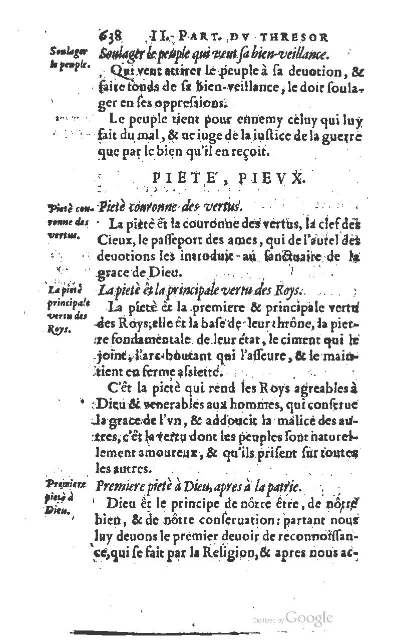 1610 - Louis Coste - Trésor de l’éloquence française (Seconde partie) - BM Lyon