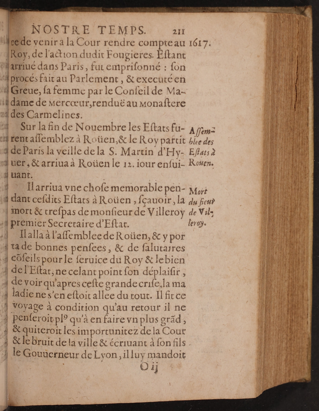 1626 - Joseph Bouillerot - Trésor de l’histoire générale de notre temps - BnF Arsenal