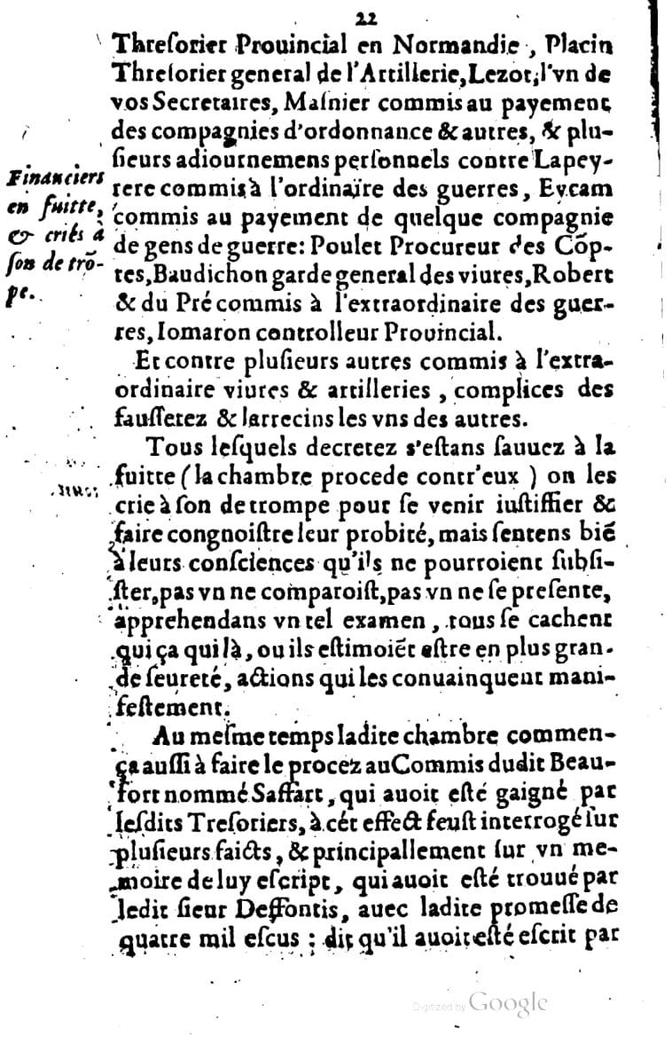 1615 - s.n. 2 - Trésor des trésors de France - BM Lyon