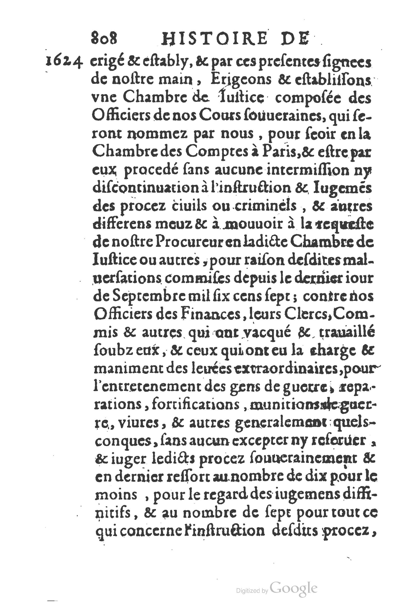 1626 - Joseph Bouillerot - Trésor de l’histoire générale de notre temps - BSB Munich