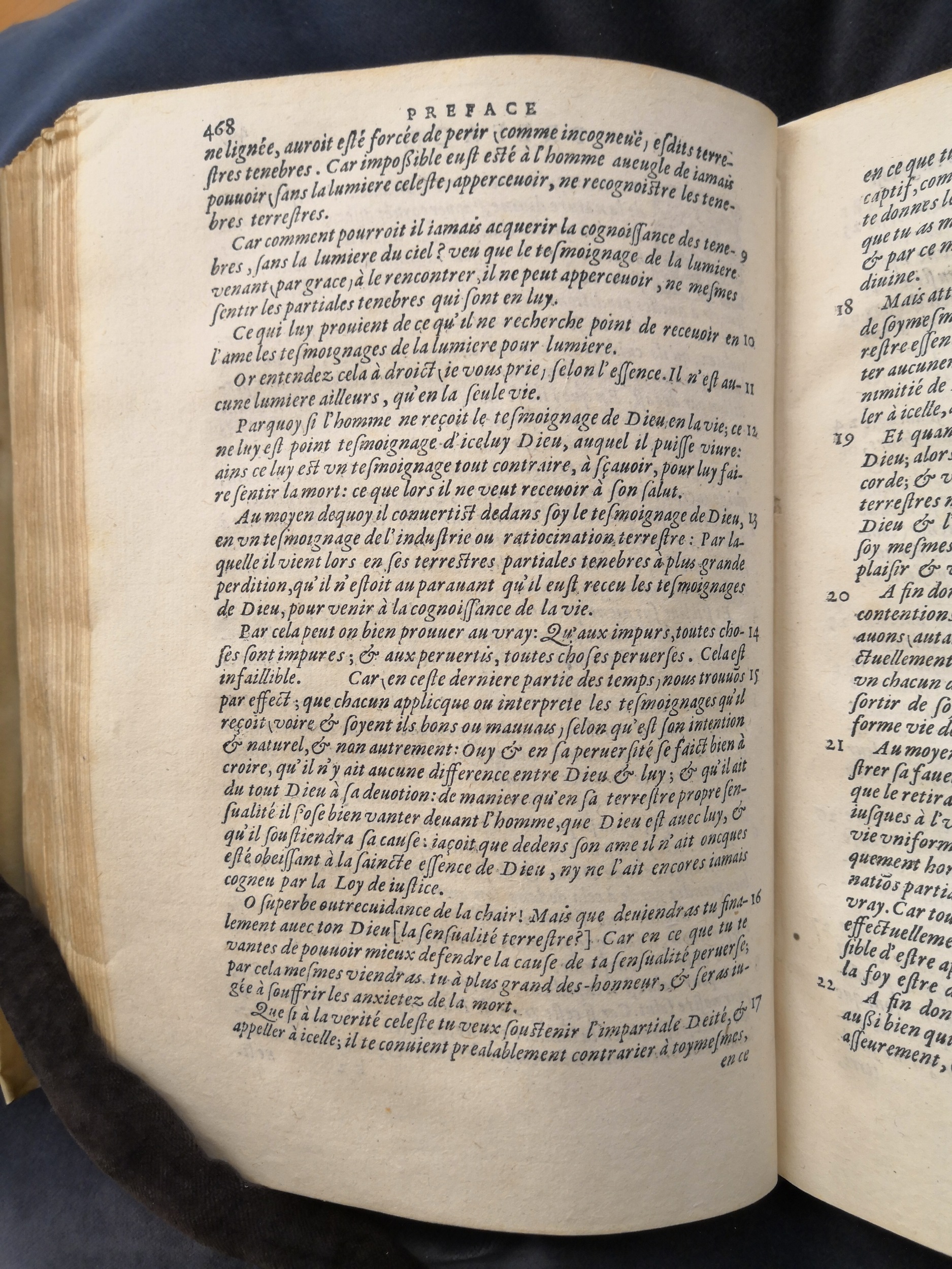 1581c. - Christophe Plantin - Le Livre des témoignages du Trésor caché au champ - Anvers Musée Plantin-Moretus